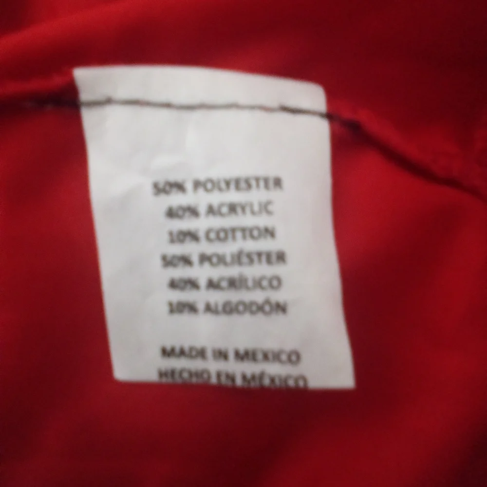 Red Dog Coat with Embroidered Design ( Box ED )